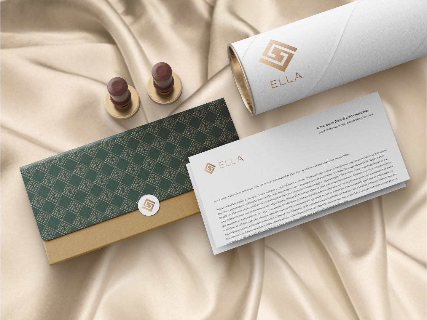 Premium dizajn logotipa i brending za luskuznu vilu.