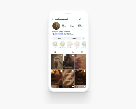 Usluga analize Instagram profila i vizualnog identiteta – Design Dots 7