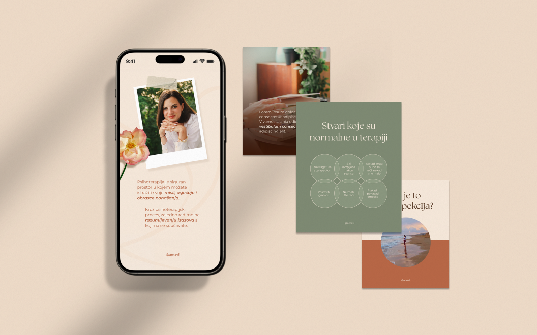Storytelling kroz Instagram vizuale za AMAVI