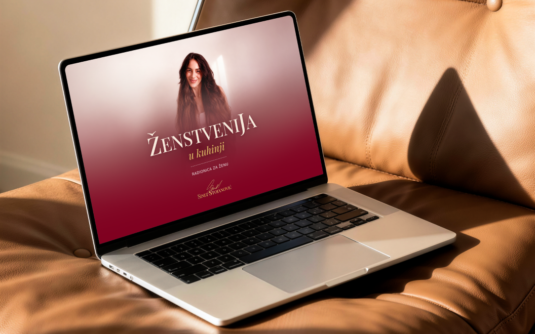 Detalj vizualnog identiteta i brendiranja za Sindi Stojanović