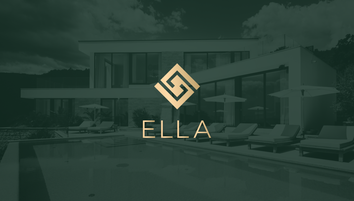 Naslovna fotografija projekta web dizajna i brendiranja za Villa Ella
